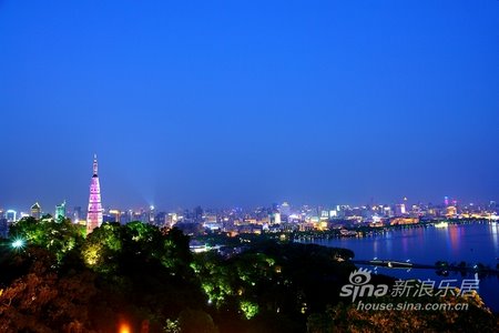 我的城市我的家:杭州美丽的夜景(组图)(2)