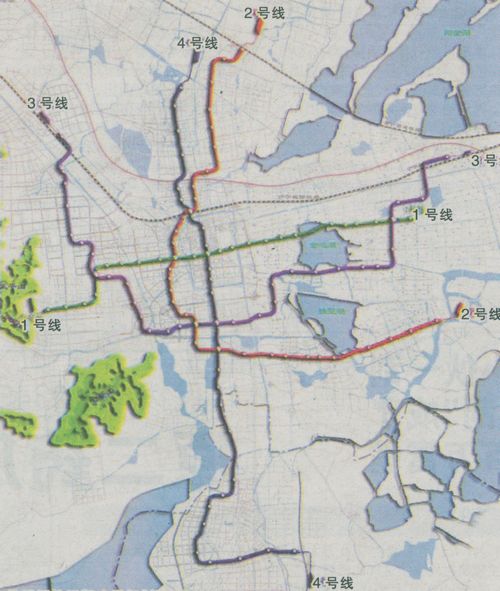 苏州轻轨建设规划拟调整 新增线路(图)