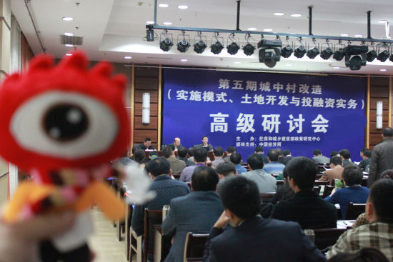 住建部政策研究中心在武汉探讨城中村改造模式