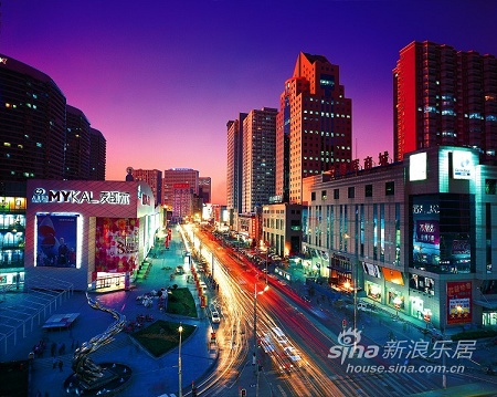 我的大连我的家:城市新中心 西安路商圈(组图)