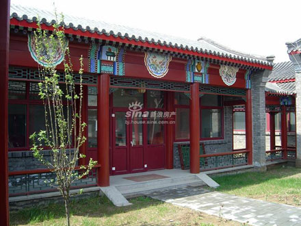 延庆隆庆山庄将推200平低密度四合院(图)_隆庆