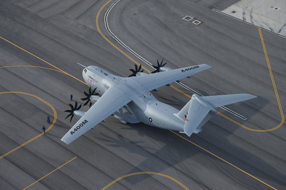 欧洲A400M运输机运输量比美国C-130J高出两倍
