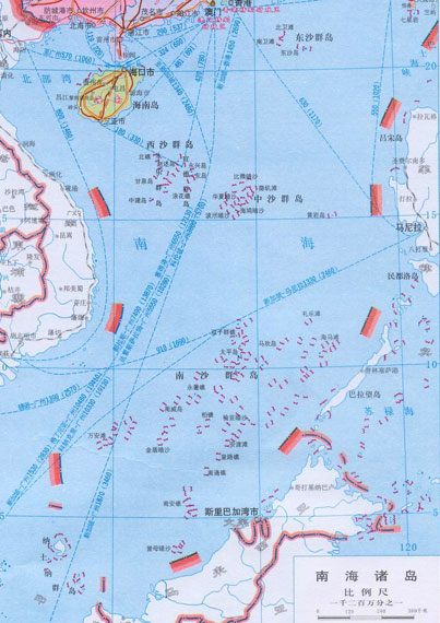 越南划界案声称对中国西沙南沙群岛享有主权 中国渔民