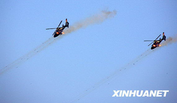军演显示俄军米8直升机战法不同于解放军直9