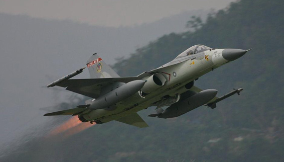 The IDF Taiwan air force fighter
