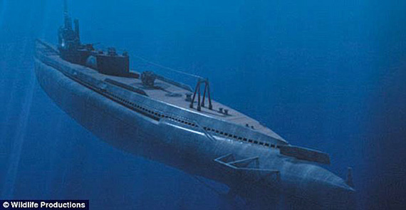 美国发现2艘二战时期日本高技术潜艇(图)