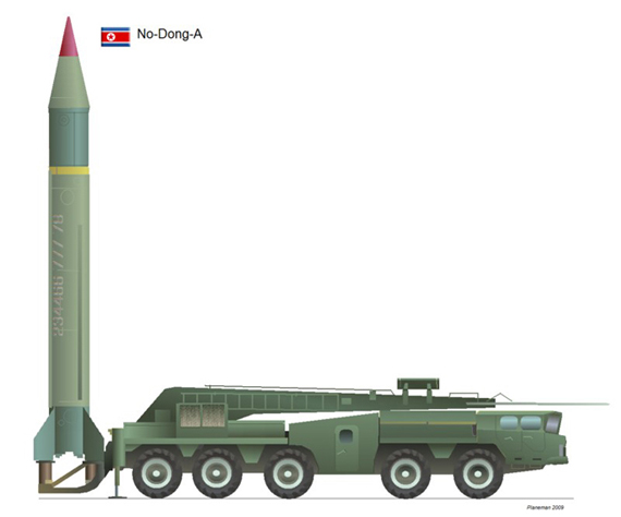 韩国媒体称朝鲜建立新型中程弹道导弹师团(图)