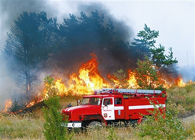 俄罗斯森林大火蔓延 新起火点不断增加
