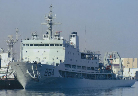 美称中国开工第2艘潜艇救援舰欲加强远洋战力