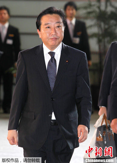 资料图：日本新任首相野田佳彦