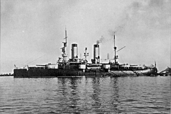 俄罗斯在旅顺口发现日俄战争中俄军沉没战舰残骸(图)