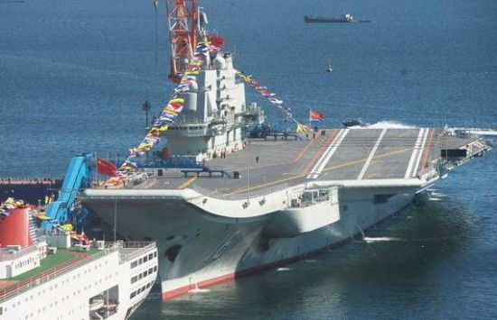 外媒称中国在建2艘国产航母 已达造船能力上限