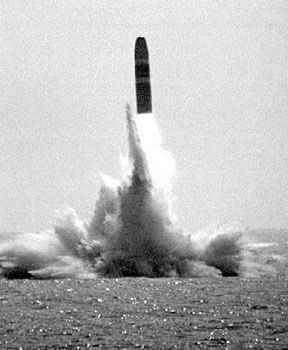 英国战略核潜艇上周成功试射三叉戟导弹|