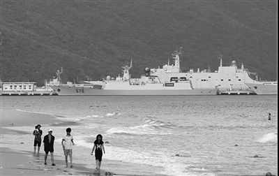 三亚建成中国最大海军基地 美军将被逼出第一岛链