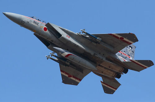 资料图:日本f-15j战斗机