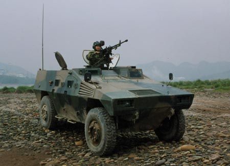 资料图：中国装备的新型装甲车