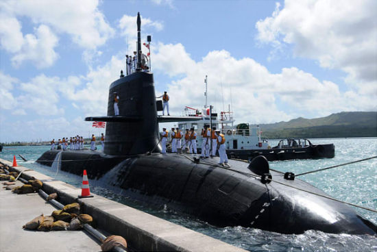 资料图：日本最先进的“苍龙”级常规潜艇，潜艇也许是日本军售最良心的产品，可是即使有买家日本也不敢卖