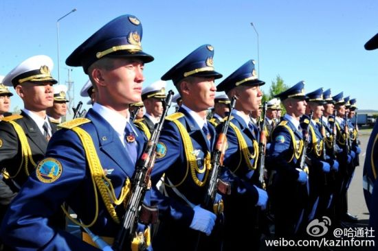 三军仪仗队将启程赴华 参加二战胜利70周年大阅兵