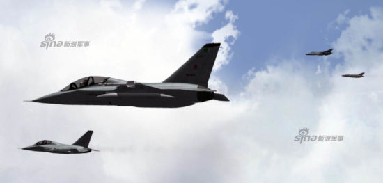 巴基斯坦空军涂装L-15猎鹰设想图