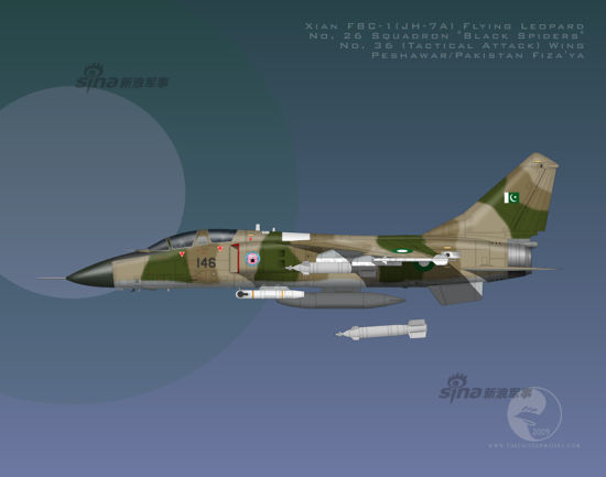 巴基斯坦空军涂装JH-7设想图