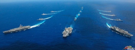 美媒称本国海军仍不够强大：美军的任务是打遍全球
