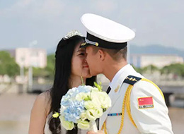 052C驱逐舰为我水兵证婚