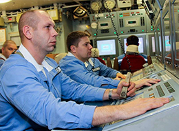 俄罗斯最新核潜艇内部图