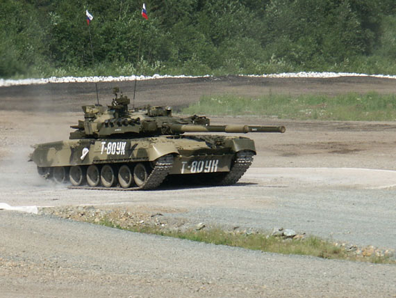 图文：俄称99式主战坦克性能已经超过T-80坦克