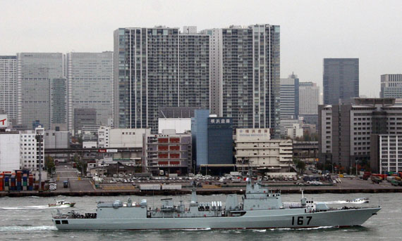 日本舰队回访中国仍待磋商