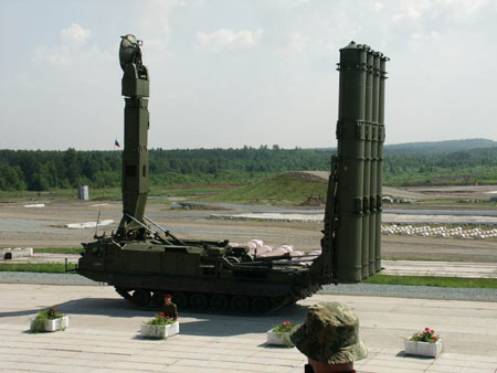 图文:俄罗斯S300防空导弹