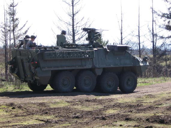 图文：美制斯特瑞克M1126型步兵运输型战车