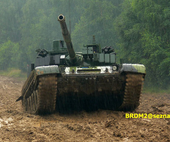 图文:捷克陆军T-72CM4主战坦克