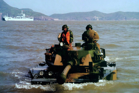 中国海军陆战队：解放军装备最好的部队(组图)