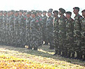 中印陆军联合反恐训练开训仪式