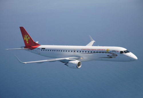 [新闻]巴西航空工业公司正式交付大新华快运E