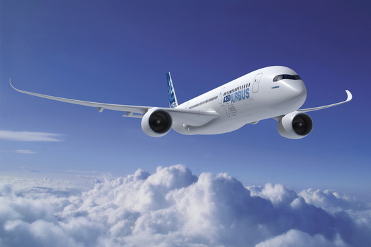 泰国国际航空计划购买三十架空客350XWB飞机
