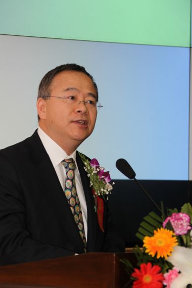 美国航空公司大中华区总经理李梓煌先生在本届“相约北京”文化艺术节新闻发布会上致辞