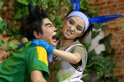 超级聪明阿凡提精彩剧照(2)--还击流浪猫(图)