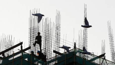 Construction site in China