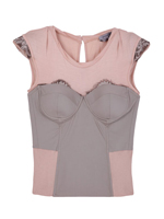 Sportmax��ɫ��˿ƴ��������װ