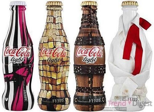 Gianfranco Ferre Coca-Cola Light Bottles