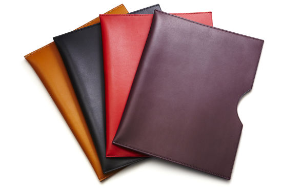 Asprey leather iPad case, $195