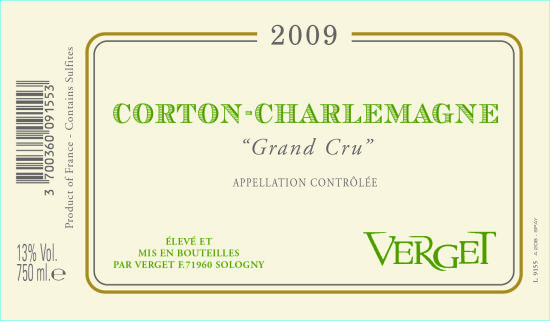 A.208 Corton Charlemagne Gd Cru