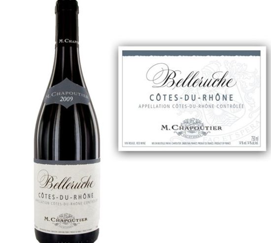 Belleruche 2009 AOC Côtes du Rhône Rouge