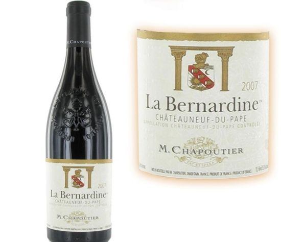 La Bernardine 2008 AOC Chateauneuf du Papa rouge