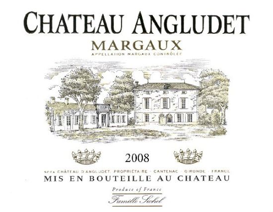 ³ۡǱ Château Angludet Margaux 2008