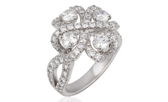 Fabergé's 白钻戒指
