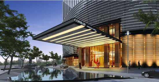 康莱德中国大陆首家城市酒店_尚品频道_新浪网