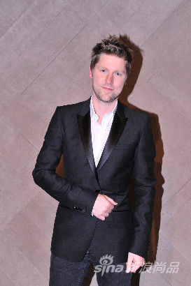 Christopher Bailey at the Burberry event in Pacific Place Hong Kong