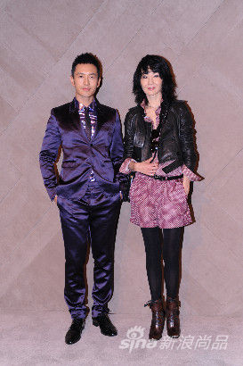 Huang Xaio Ming & Maggie Cheung at the Burberry event in Pacific Place Hong Kong